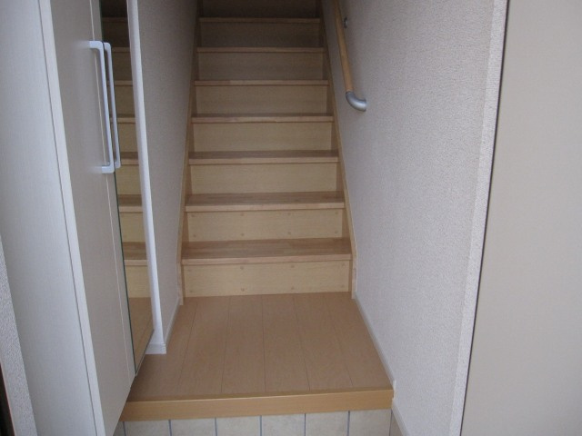 スカイレジデンスⅢの玄関