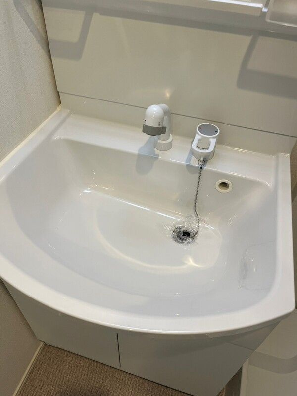 ハーモニーテラス西竹ノ塚の洗面所