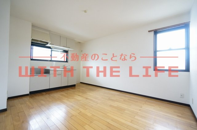 カンファート三潴 【キャッシュバック対象】の居間・リビング|こちらの居間で趣味の時間をお楽しみください