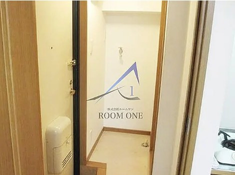 シャンテ鳥越の設備|洗濯機置き場です。