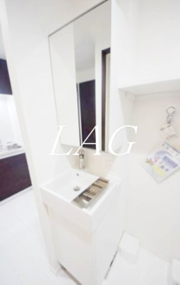 【洗面所】 | グランクオール竹ノ塚 | 洗面台です。