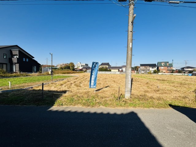 敷地面積　約80坪　売地　川越市笠幡