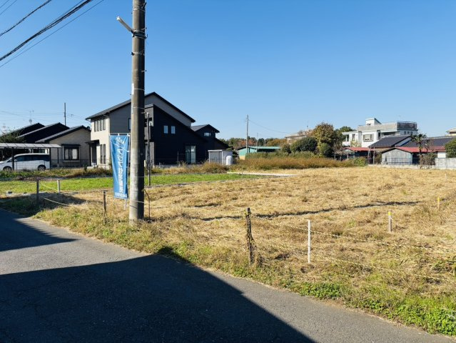 敷地面積　約80坪　売地　川越市笠幡の外観|現地（2025年11月）撮影