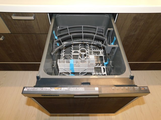 名古屋市中川区丸米町１丁目の新築一戸建のキッチン|◇食洗機◇　　家事の負担を軽減する便利な食洗機付き！