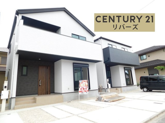 名古屋市中川区丸米町１丁目の新築一戸建の外観|☆３号棟☆　　残り１棟！！いつでも見学出来ます♪（お問合せ当日、平日、水曜、夜間でもＯＫ）　駐車並列３台ＯＫ！　多用途に使えるＤＥＮ付き！　ＷＩＣやＳＩＣなど収納豊富♪　ヨシヅヤまで徒歩３分♪