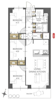【間取り】 | ネオコーポ武蔵野 | ネオコーポ武蔵野