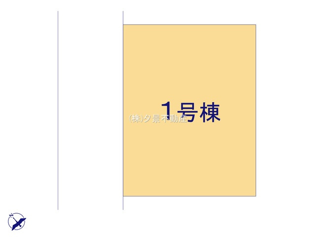 《仲介手数料無料》上尾市大字上650-5(全1戸)新築一戸建てグラファーレの区画図