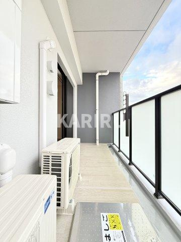 ロイジェント玉川のバルコニー