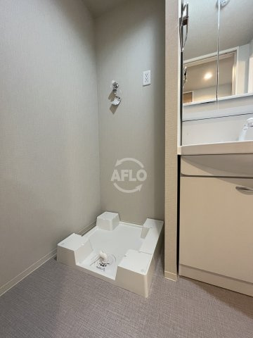 Gran Pino内淡路の洗面所|Gran Pino内淡路　洗濯機置場