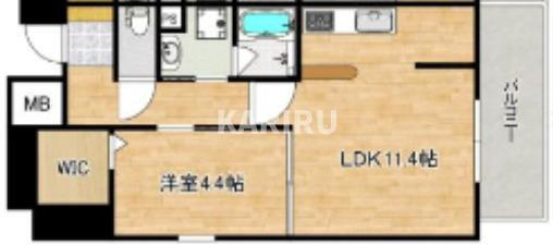 ロイジェント玉川の間取り