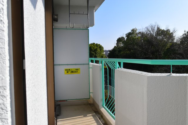 多摩市永山３丁目の中古マンションのバルコニー