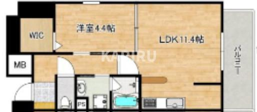 ロイジェント玉川の間取り