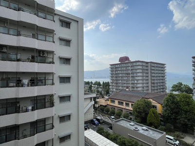 【展望】 | 大津スカイハイツ | 青い空が広がる開放的です