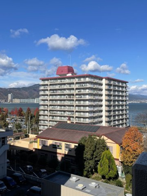 【展望】 | 大津スカイハイツ | 青い空が広がる開放的です