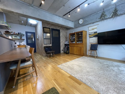 【居間・リビング】 | 大津スカイハイツ | 何気なく過ぎる時でさえも上質なひと時となる快適な空間を目指して。