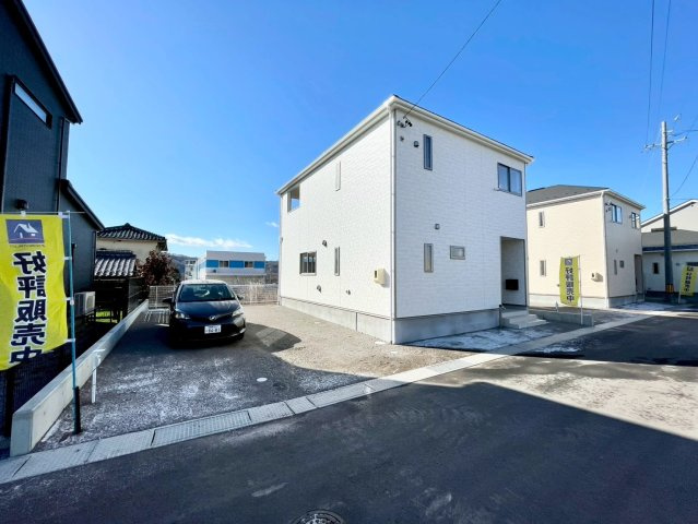 東御市常田第２の前面道路含む現地写真