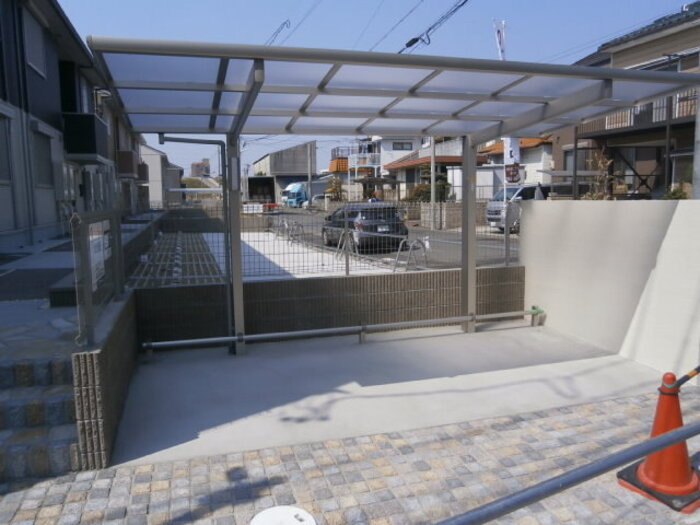 ラフィーネのその他共用部分|自転車置き場です