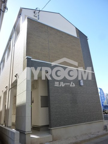 フラット芦花公園の外観|外観☆サイディングボード貼りです。