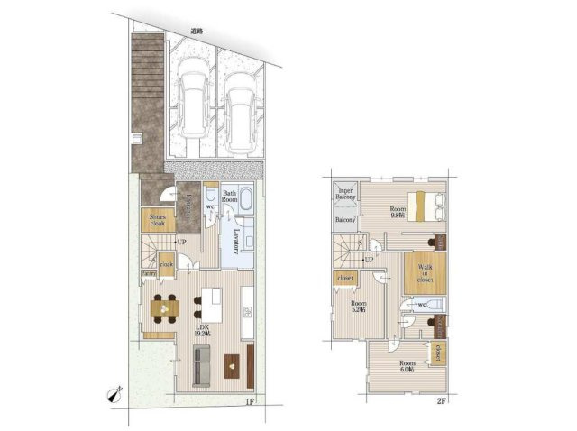 名東区本郷1丁目(残1棟)1号棟の間取り