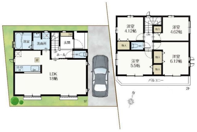 新座新堀2期　全1棟