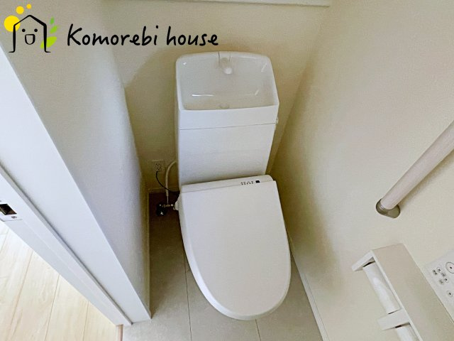 さいたま市西区指扇235番　新築一戸建て　ハートフルタウン　Aのトイレ|トイレも気になるポイント