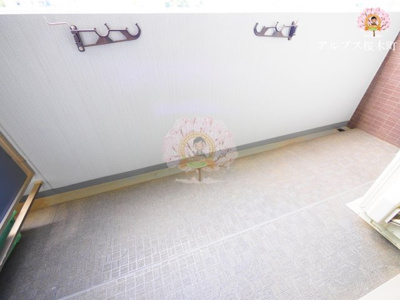 【バルコニー】 | エルミタージュ横濱阪東橋 | 別部屋参考写真