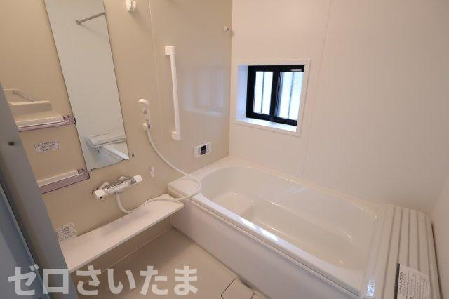 《仲介手数料無料》桜区大字白鍬25-6(全1戸)新築一戸建てハートフルタウンの浴室