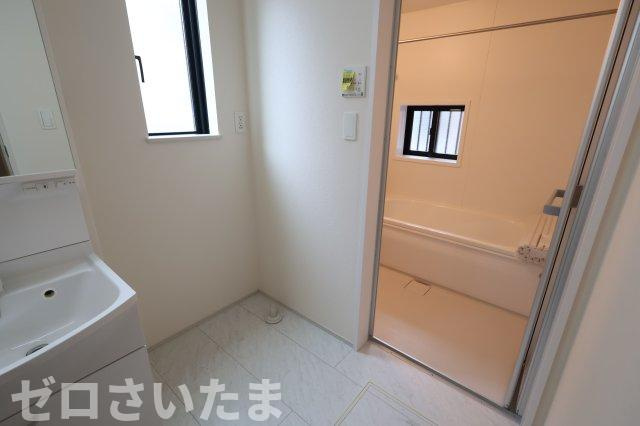 《仲介手数料無料》桜区大字白鍬25-6(全1戸)新築一戸建てハートフルタウンのランドリースペース