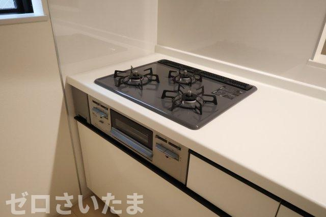 《仲介手数料無料》桜区大字白鍬25-6(全1戸)新築一戸建てハートフルタウンのキッチン