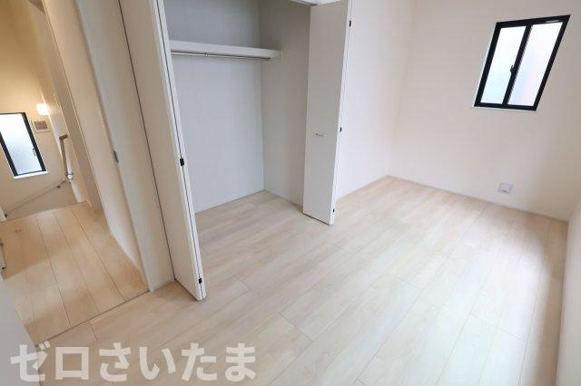 《仲介手数料無料》桜区大字白鍬25-6(全1戸)新築一戸建てハートフルタウンの洋室
