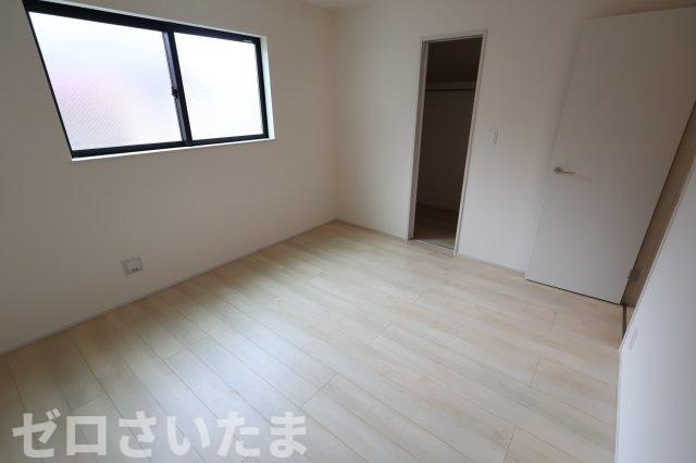 《仲介手数料無料》桜区大字白鍬25-6(全1戸)新築一戸建てハートフルタウンの洋室