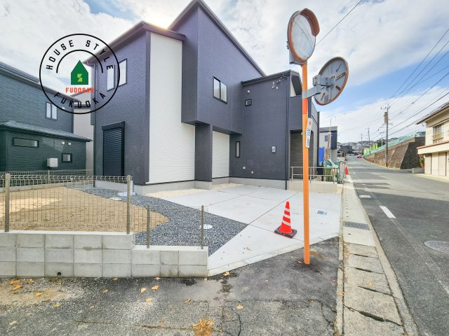 糟屋郡志免町王子2丁目第1-8棟（5号棟）の外観|デザイン性のある外観です。