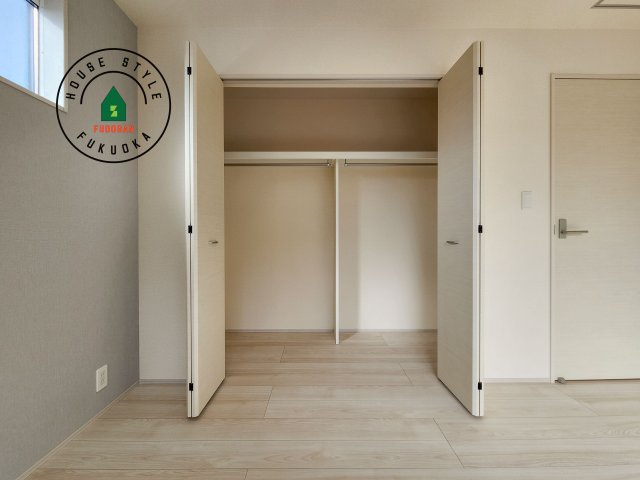 糟屋郡志免町王子2丁目第1-8棟（5号棟）の内観：施工例|収納には困りません。