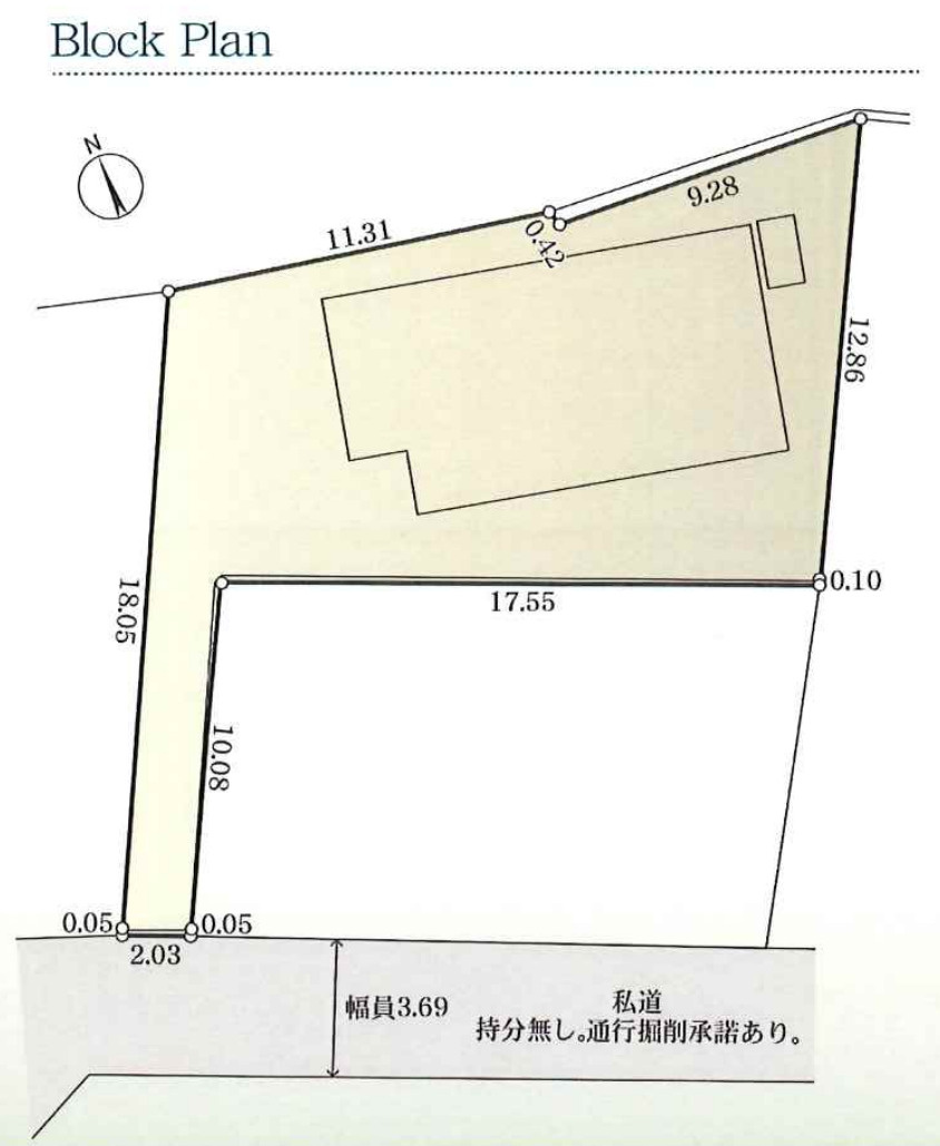 横浜市保土ヶ谷区上菅田町 中古戸建て【仲介手数料無料】の区画図