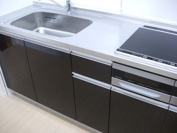 和泉市上代町のアパートのキッチン|キッチンでお料理をお楽しみください