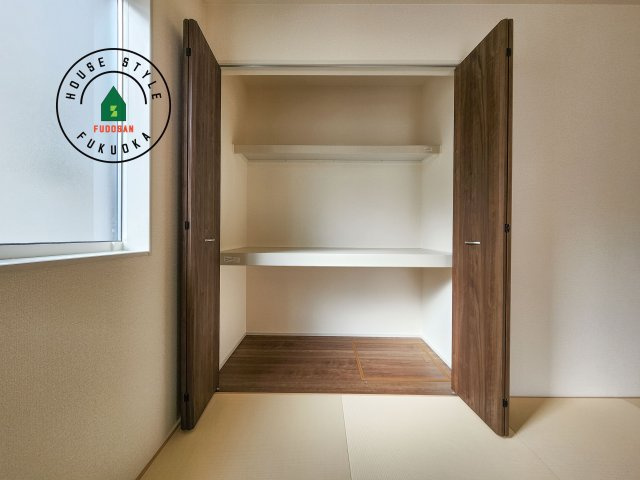 糟屋郡志免町王子2丁目第1-8棟（7号棟）の内観：施工例|収納には困りません。