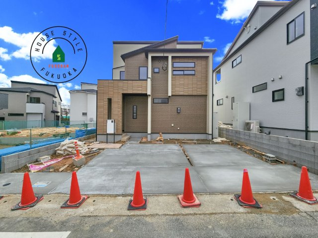糟屋郡志免町王子2丁目第1-8棟（7号棟）の前面道路含む現地写真|見学の時間などお気軽にお問い合わせ下さい。