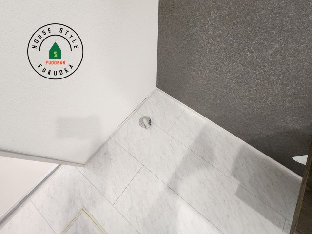 糟屋郡志免町王子2丁目第1-8棟（7号棟）の内観：施工例|ランドリースペースとなります。広々して有効的にご使用できます。 