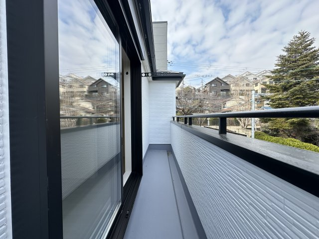 神戸市垂水区仲田2丁目新築戸建のバルコニー