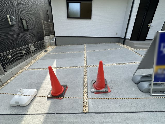 神戸市垂水区仲田2丁目新築戸建の駐車場