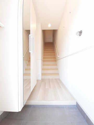 フォレスト　Ａの玄関