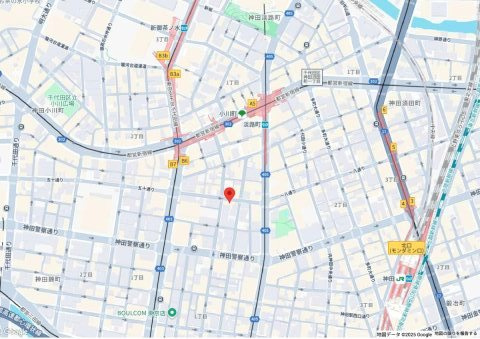 神田司町ビルの地図