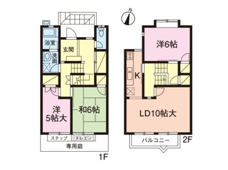 【間取り】 | タウンハウス市川