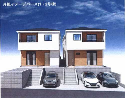横浜市青葉区恩田町1期　新築戸建全4棟　№1の外観