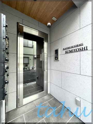 クリアル住吉Ⅱのエントランス