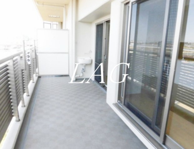 【バルコニー】 | ニューロシティ D | バルコニーです。