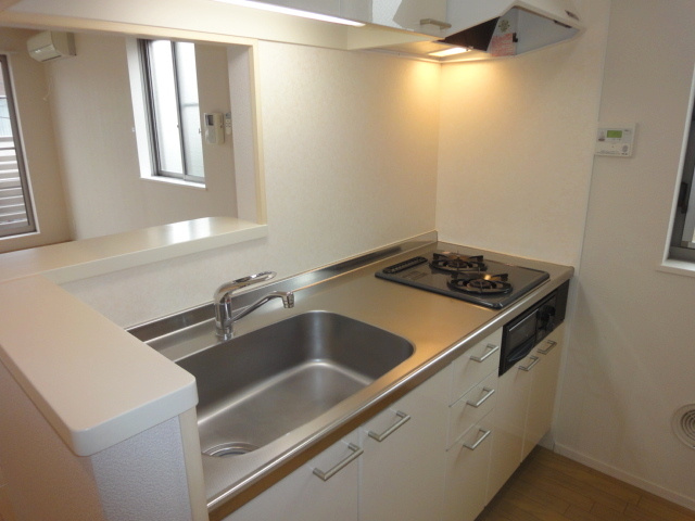 グリーンテラス南荻窪のキッチン|★ガス2口システムキッチン★