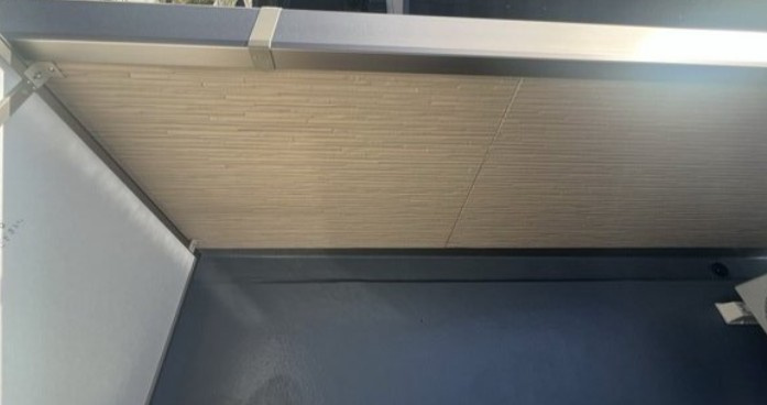 Lavare新中里のバルコニー