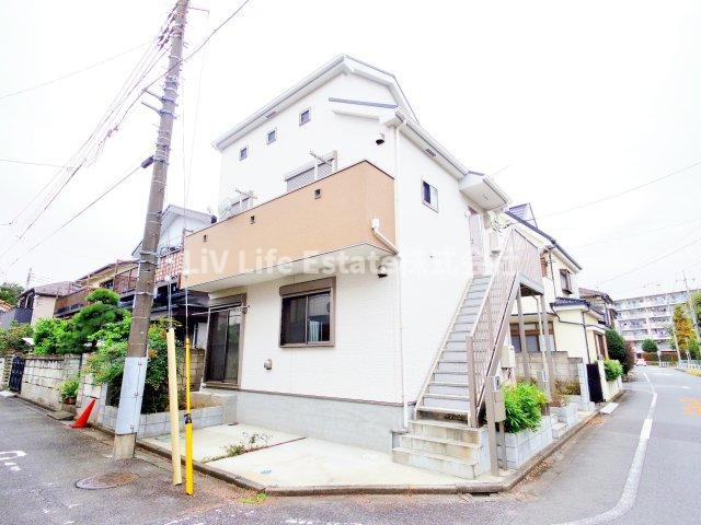 東村山市美住町１丁目のアパートの外観