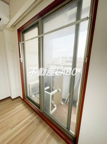 CITY SPIRE桜川Ⅱのバルコニー